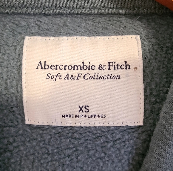 Abercrombie & Fitch Teal Hoodie - Picture 4 of 4